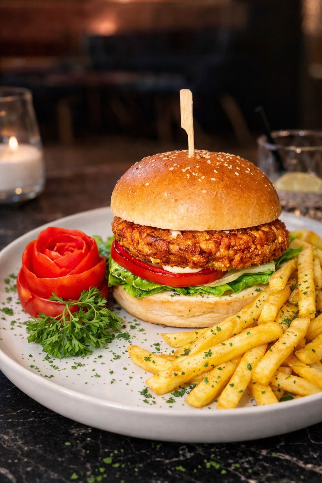 Chicken Burger (a) – 10.90